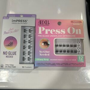 Set of 2 packs of individual lash sets